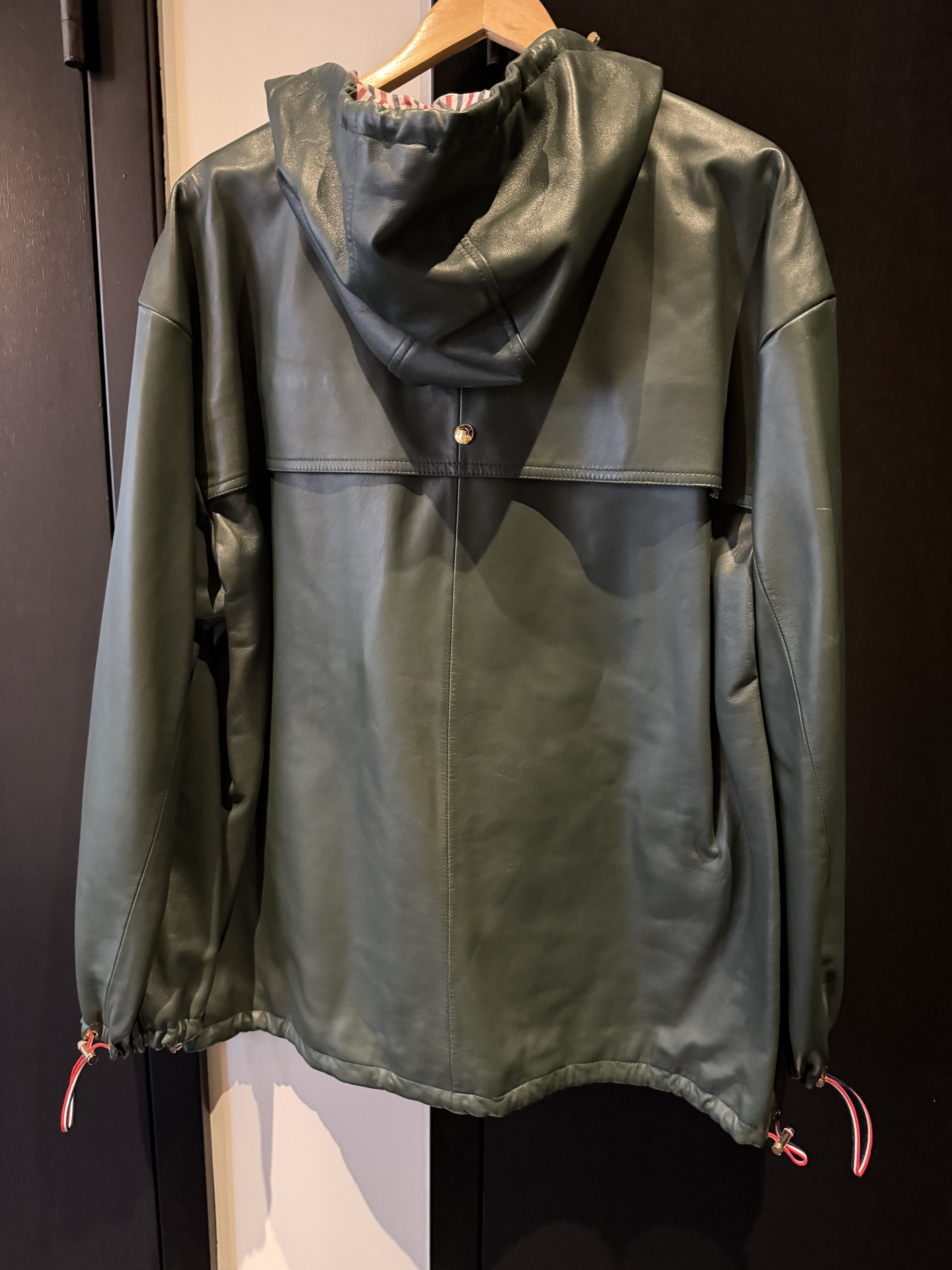 Thom Browne Thom Browne Leather Parka Size US M / EU 48-50 / 2 - 2 Thumbnail