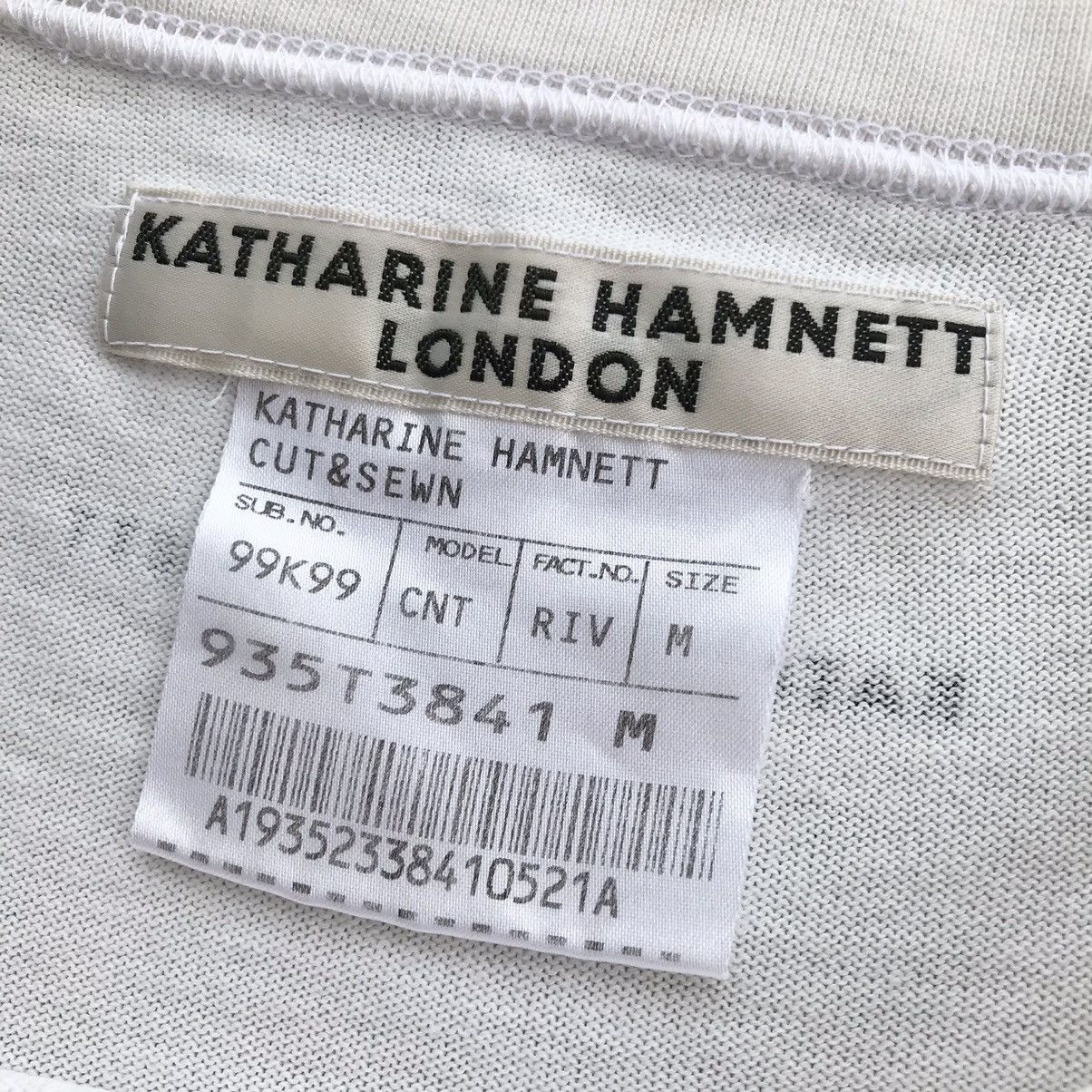 Katharine Hamnett London 2000's Katharine Hamnett " Stop War Email Your MP " T-Shirt Size US M / EU 48-50 / 2 - 8 Thumbnail