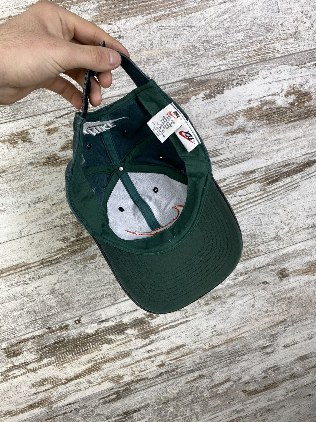 Nike × Vintage Mens Vintage Nike big logo hats cap hat y2k rare swoosh acg Size ONE SIZE - 7 Thumbnail