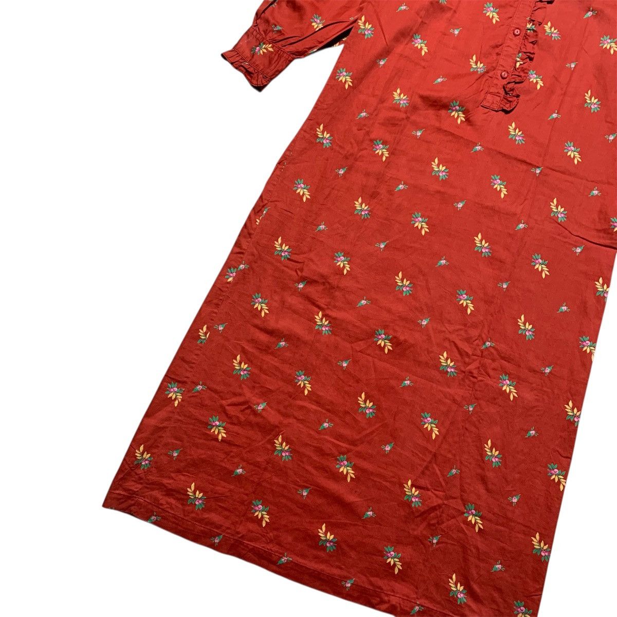 Kenzo Kenzo Paris Floral Dress High Neck Size M / US 6-8 / IT 42-44 - 5 Thumbnail