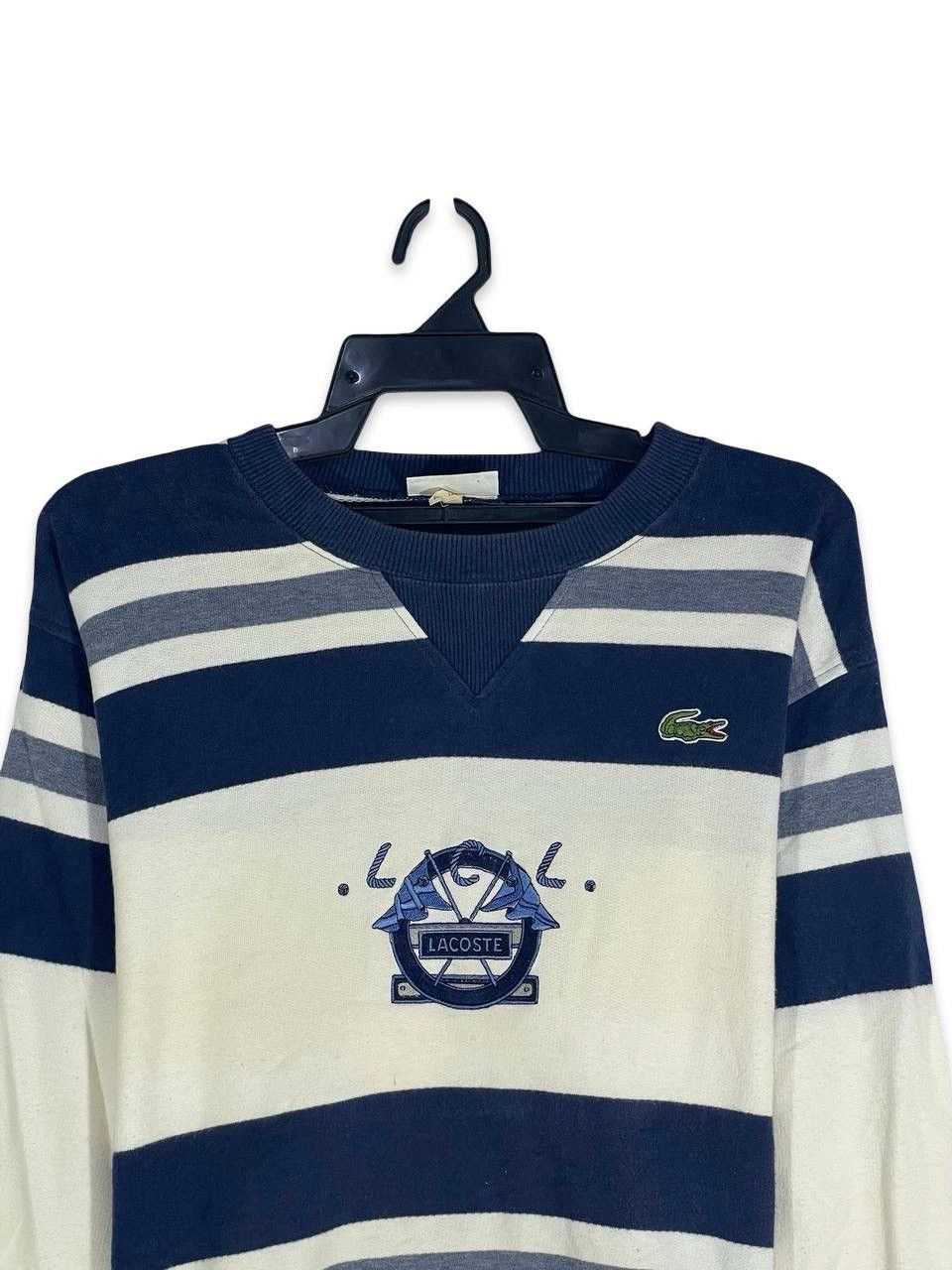 Lacoste Vintage Lacoste crocodile wild animal habitat sweatshirt XL Size US XL / EU 56 / 4 - 2 Thumbnail