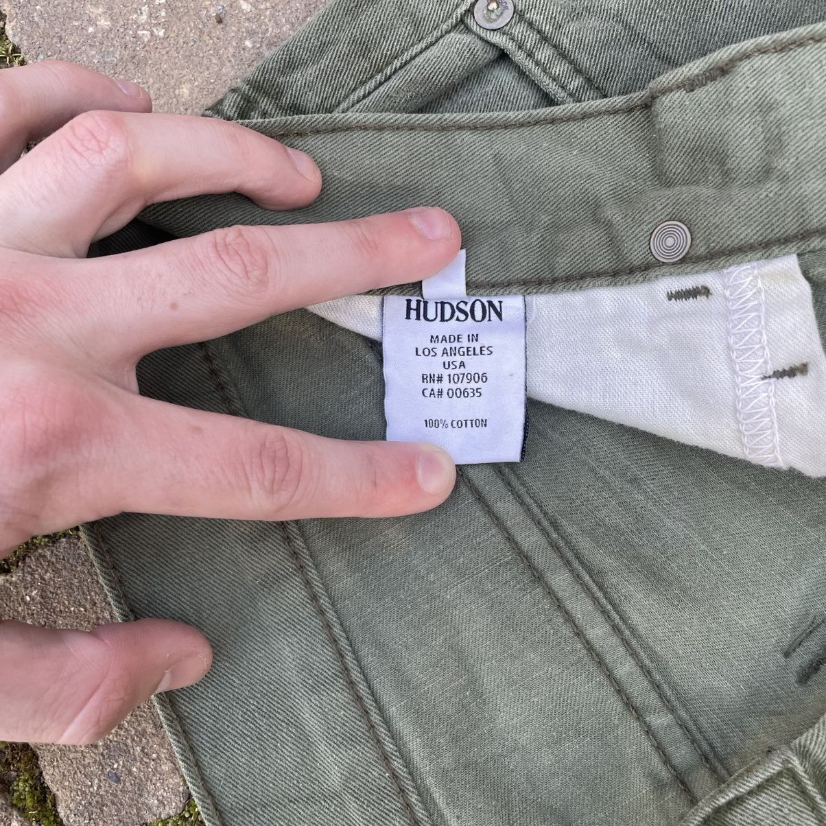 Hudson Green Hudson cotton selvage pants Size US 32 / EU 48 - 7 Thumbnail
