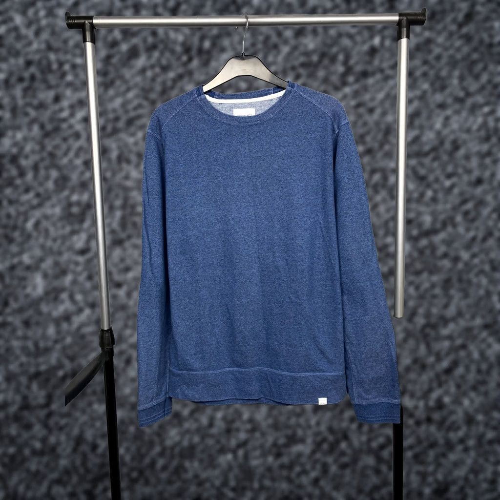 Norse Projects Norse Projects Vintage Mens Crew Neck Sweatshirt L Blue Sweatshirt Mens Size US L / EU 52-54 / 3 - 1 Thumbnail