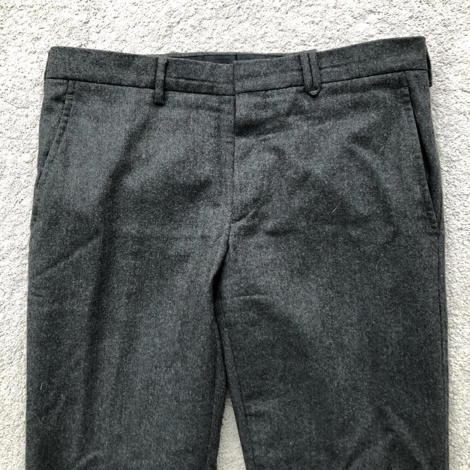 Prada Prada Virgin Wool Cuffed Trousers Pants Size US 32 / EU 48 - 2 Thumbnail