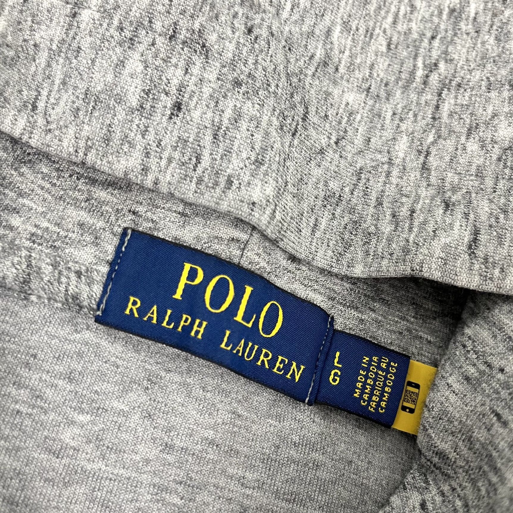 Polo Ralph Lauren Polo Ralph Lauren Hoodie Mens Large Heather Gray Fleece Knit Full Zip Sweatshirt Size US L / EU 52-54 / 3 - 3 Thumbnail