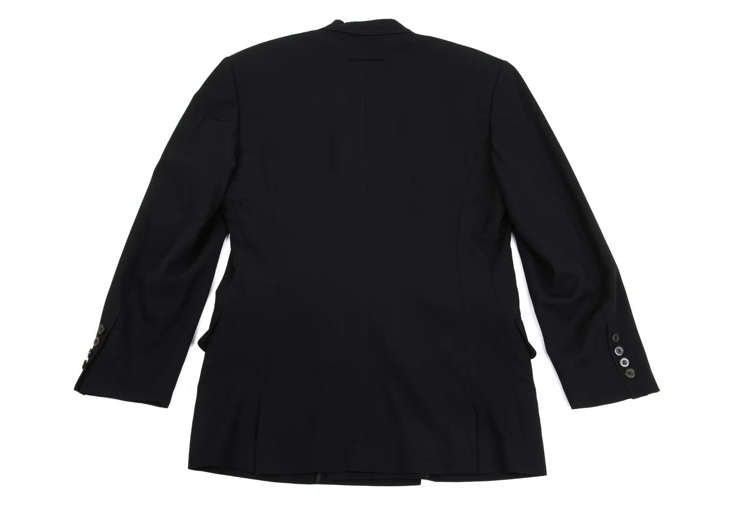 Jean Paul Gaultier Wool Big Lapel Double Jacket in Black Size 48 Size US M / EU 48-50 / 2 - 14 Thumbnail