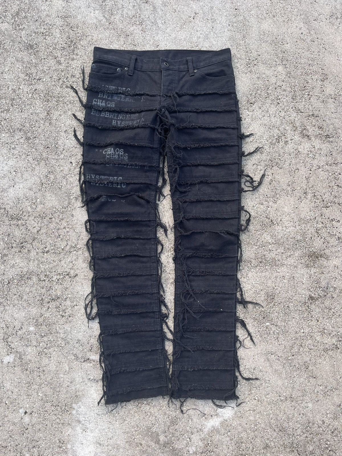 Hysteric Glamour Hysteric Glamour Chaos Hagis Size US 29 - 1 Thumbnail