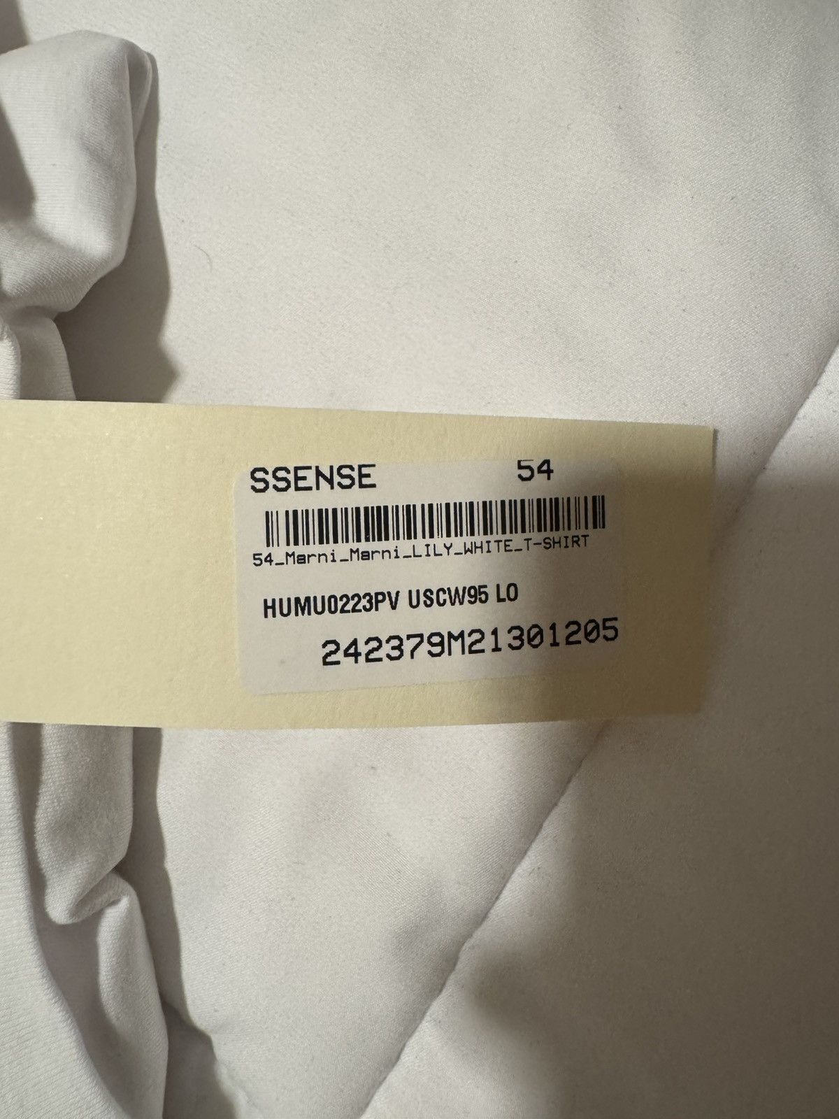 Marni Marni Wrinkled Logo Shirt Size XL Size US L / EU 52-54 / 3 - 7 Thumbnail