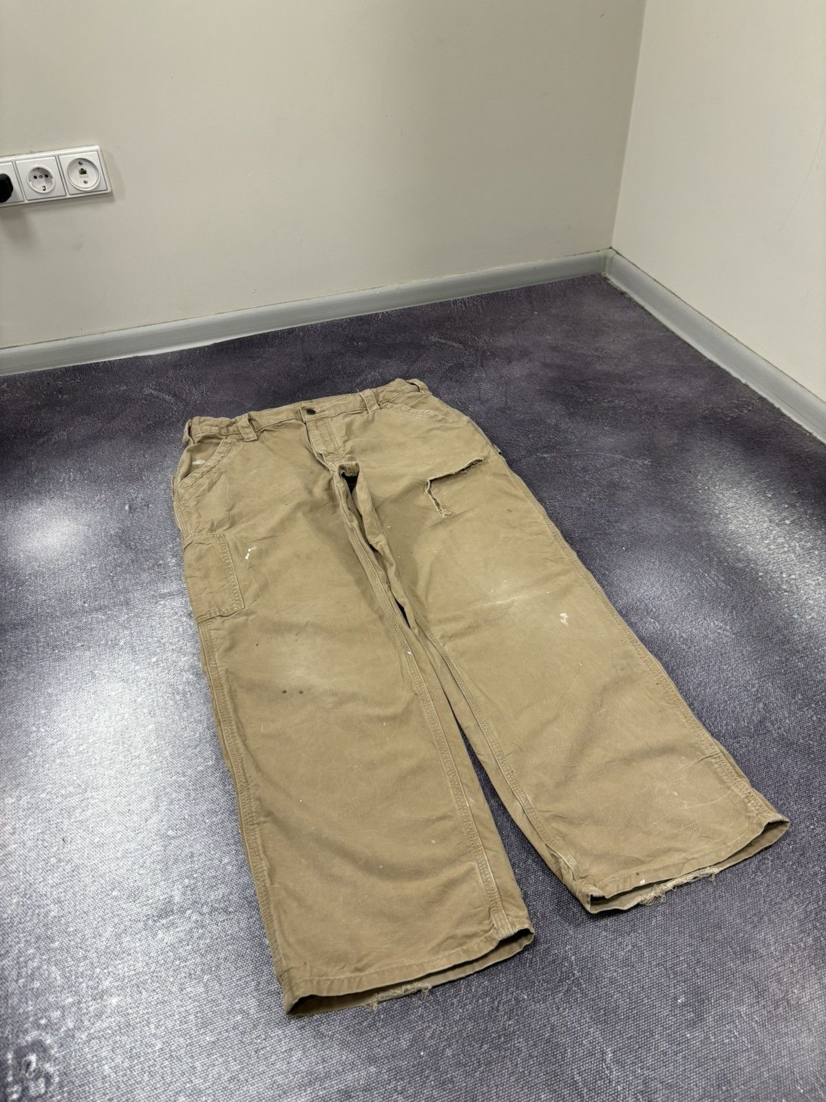 Carhartt Vintage Carhartt USA Carpenter Work Hype Baggy Pants Size US 36 / EU 52 - 8 Thumbnail
