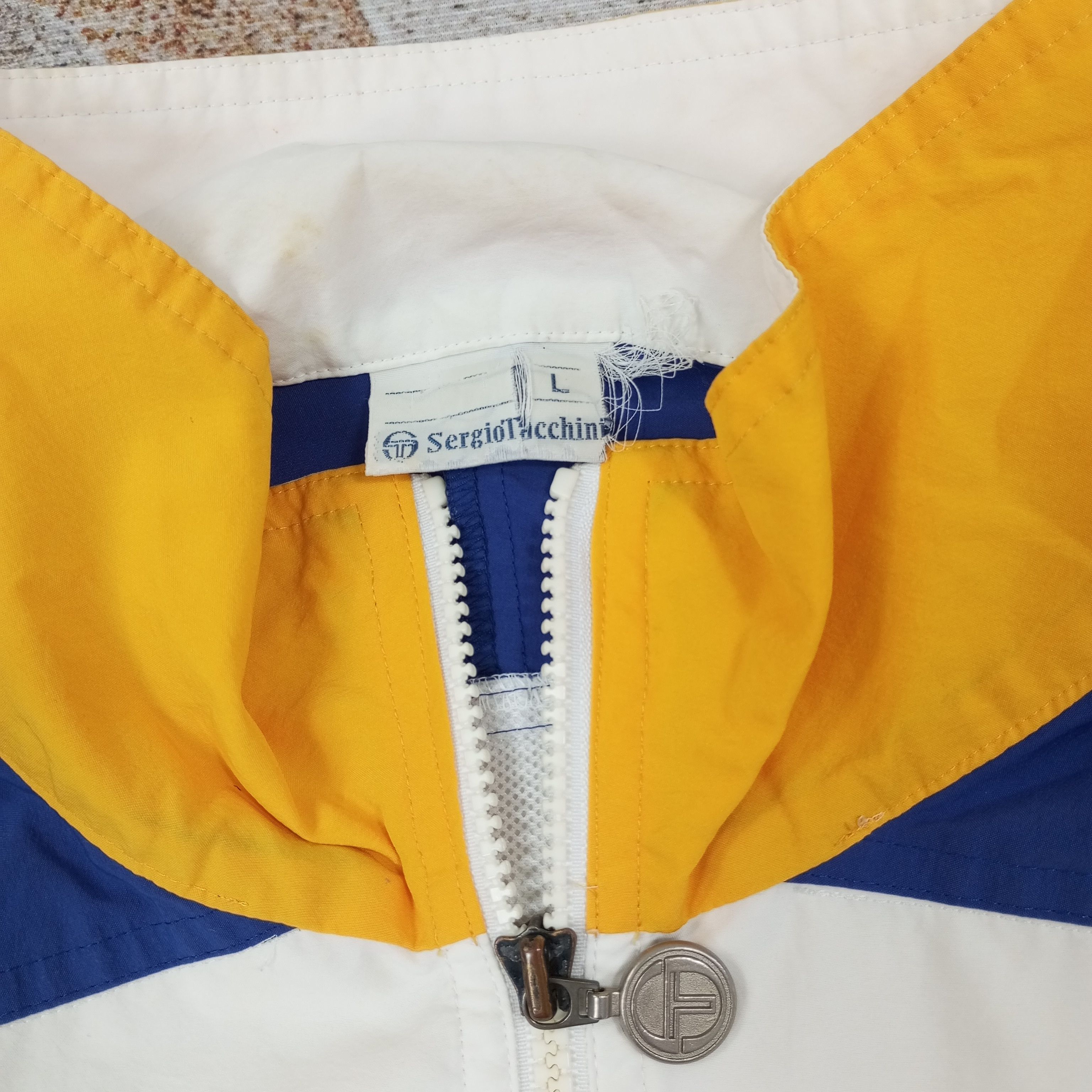 Sergio Tacchini × Vintage Sergio Tacchini Sportswear Jacket c221n7 Size US L / EU 52-54 / 3 - 8 Thumbnail