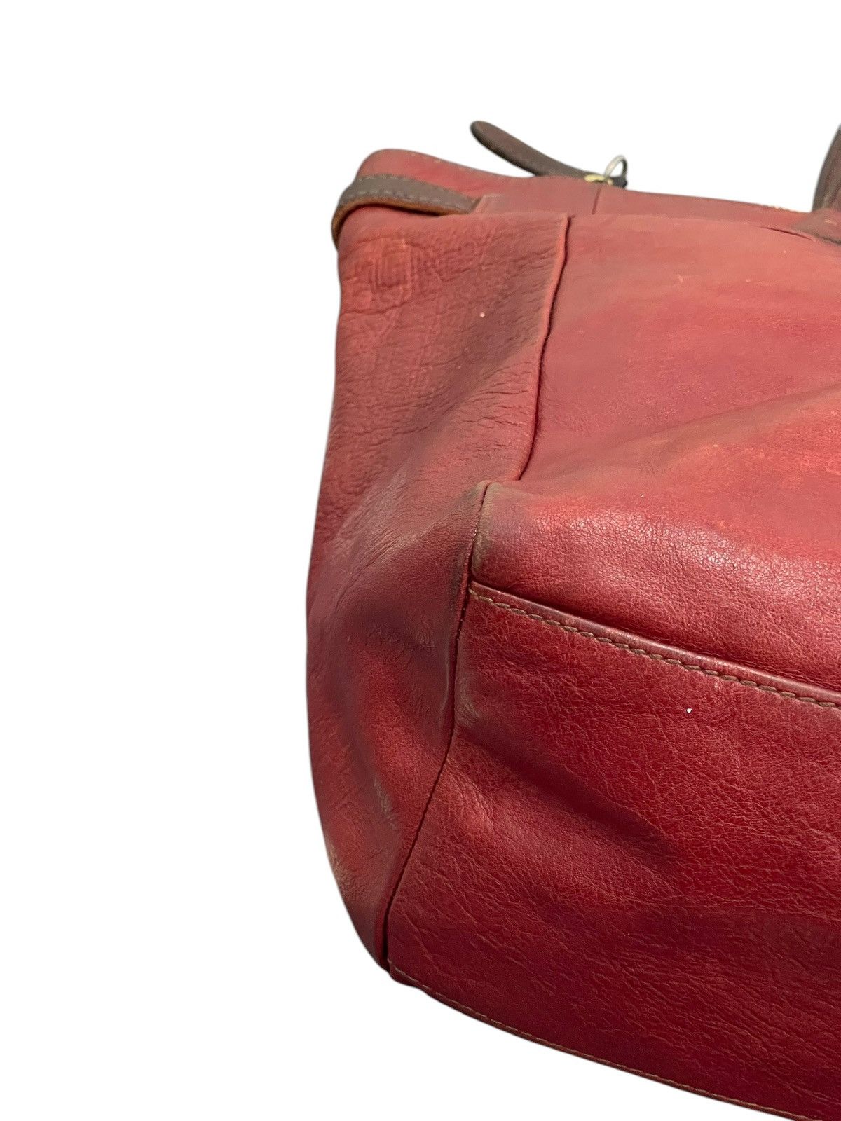 Genuine Leather Full Leather Genten Japan Tote Shoulder Bag 1🟩3 Size ONE SIZE - 7 Thumbnail