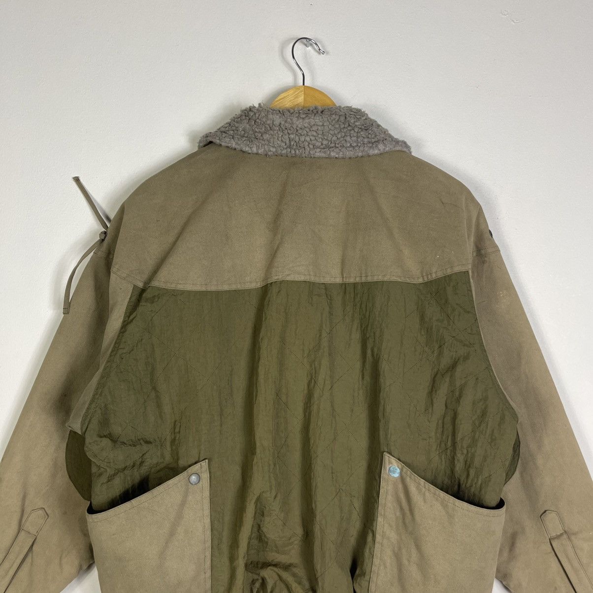 Issey Miyake Vintage Henri Luc chapuis Hybrid Military Bomber Jacket Size US M / EU 48-50 / 2 - 8 Thumbnail