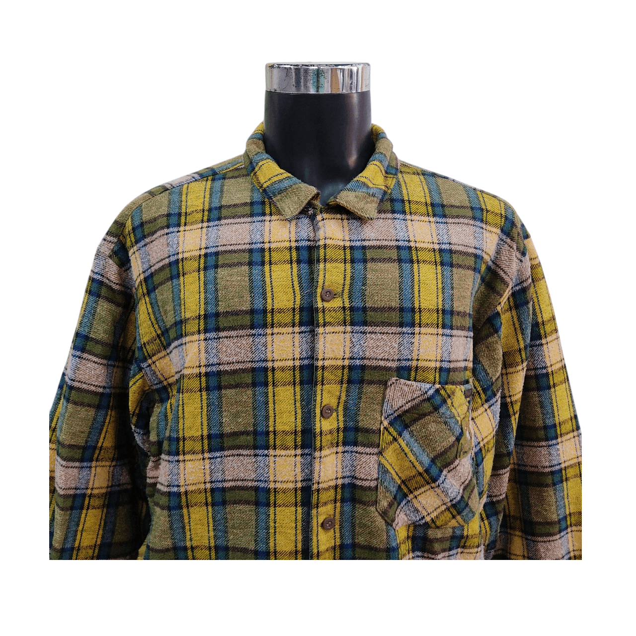 FILLES A PAPA The Papas Sports Overshirt Plaid Insulated Flannel Jacket Size US XL / EU 56 / 4 - 2 Thumbnail