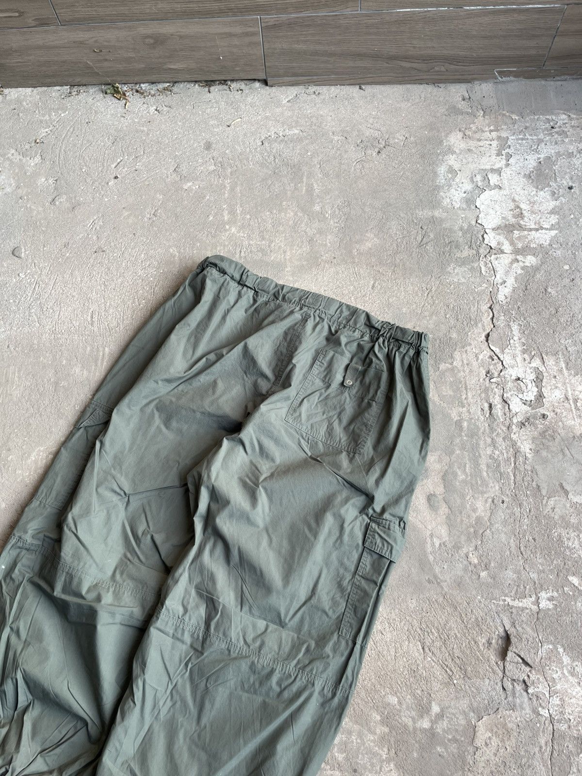 Vintage Vintage Japanese Wide Baggy Parachute Pants Y2K Size US 36 / EU 52 - 7 Thumbnail