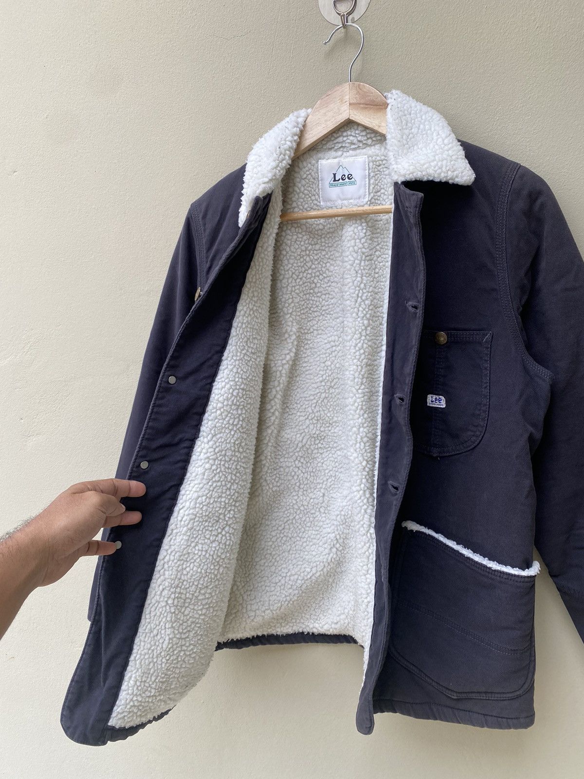 Lee × Vintage RARE VINTAGE LEE SHERPA JACKET NICE DESIGN Size US S / EU 44-46 / 1 - 10 Thumbnail