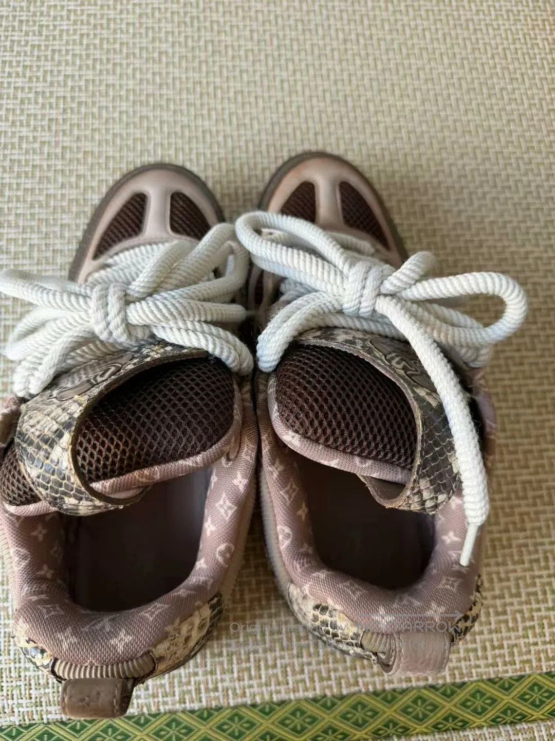 Louis Vuitton louis vuitton skate snake skin shoes size 7. Size US 7 / EU 40 - 2 Thumbnail