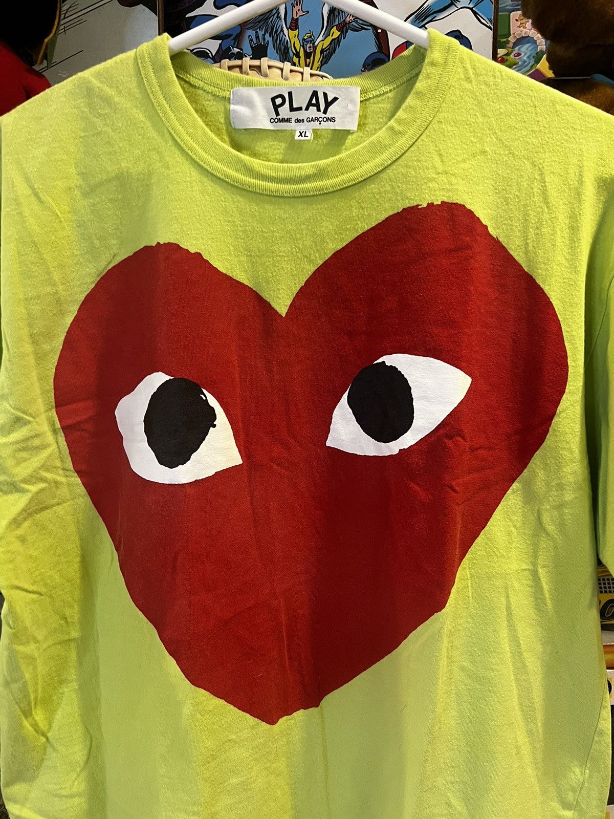 Comme des Garcons × Japanese Brand COMME des GARÇONS “Big-Heart” Tee Size US XL / EU 56 / 4 - 2 Thumbnail