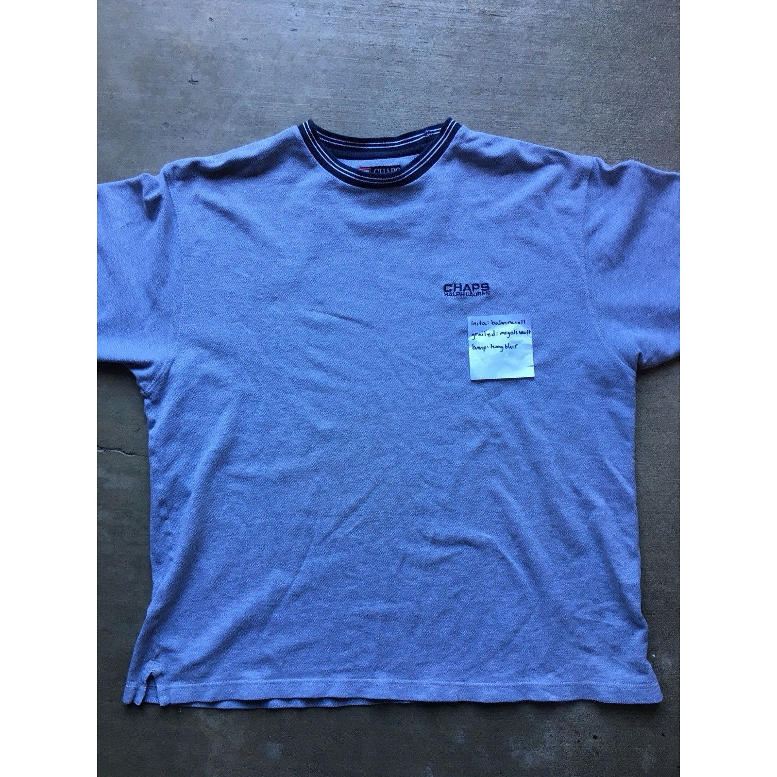 Ralph Lauren Vintage Chaps Ralph Lauren T-shirt Size US XL / EU 56 / 4 - 1 Thumbnail