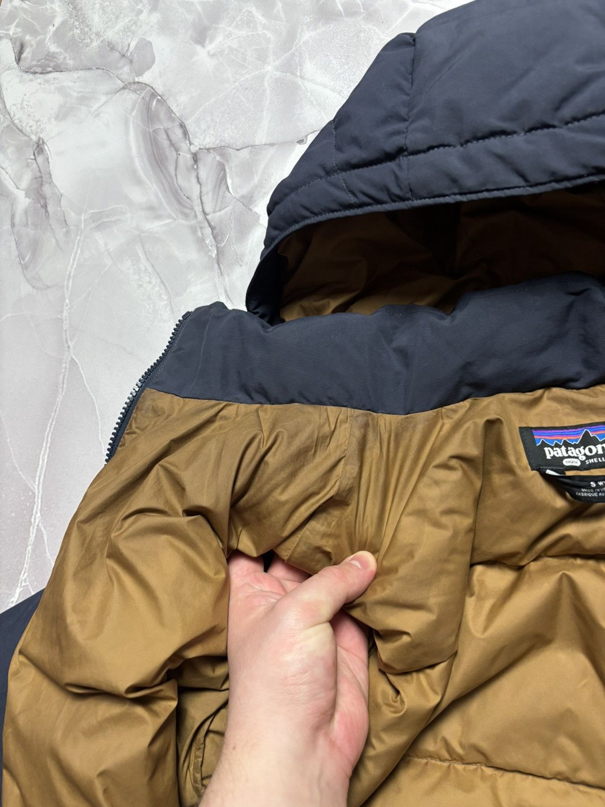 Patagonia Patagonia Women Downdrift Parka Puffer Jacket Smolder Blue S Size S / US 4 / IT 40 - 13 Thumbnail