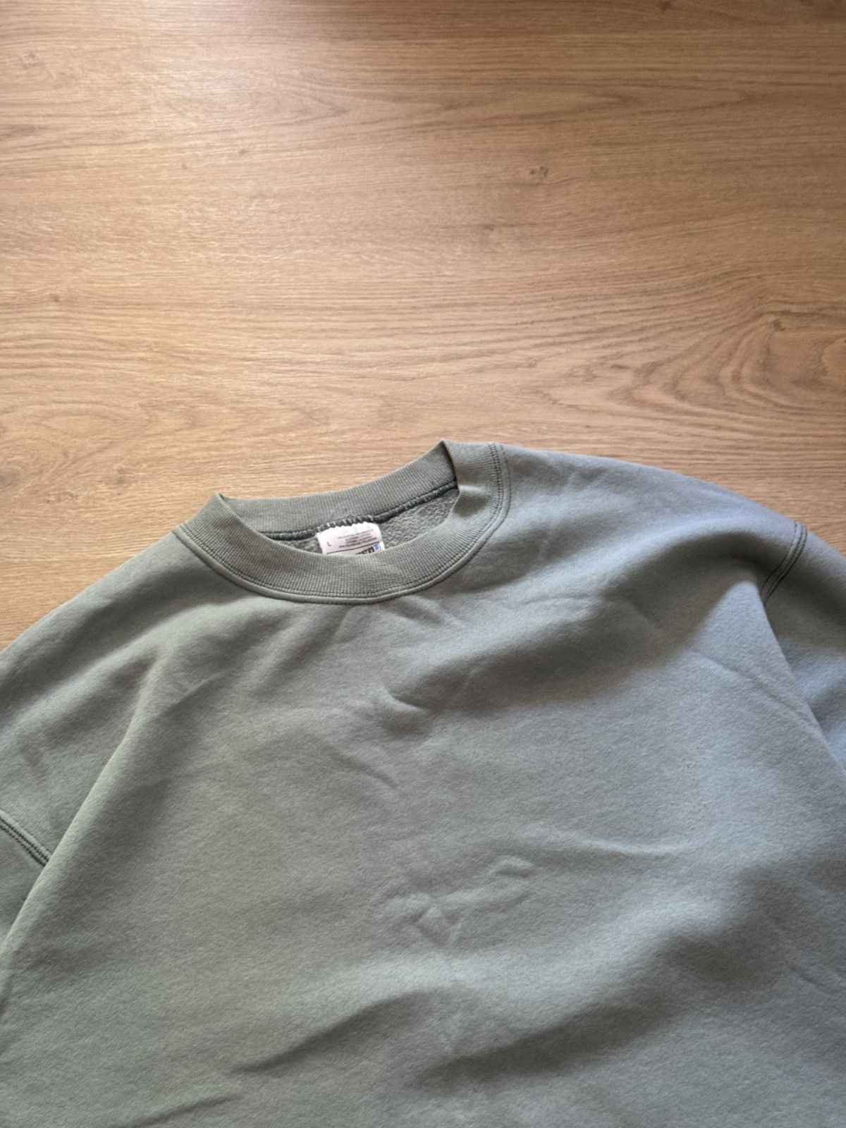 Vintage Vintage 90’s Screen Stars USA Faded Boxy Sweatshirt Size US L / EU 52-54 / 3 - 2 Thumbnail