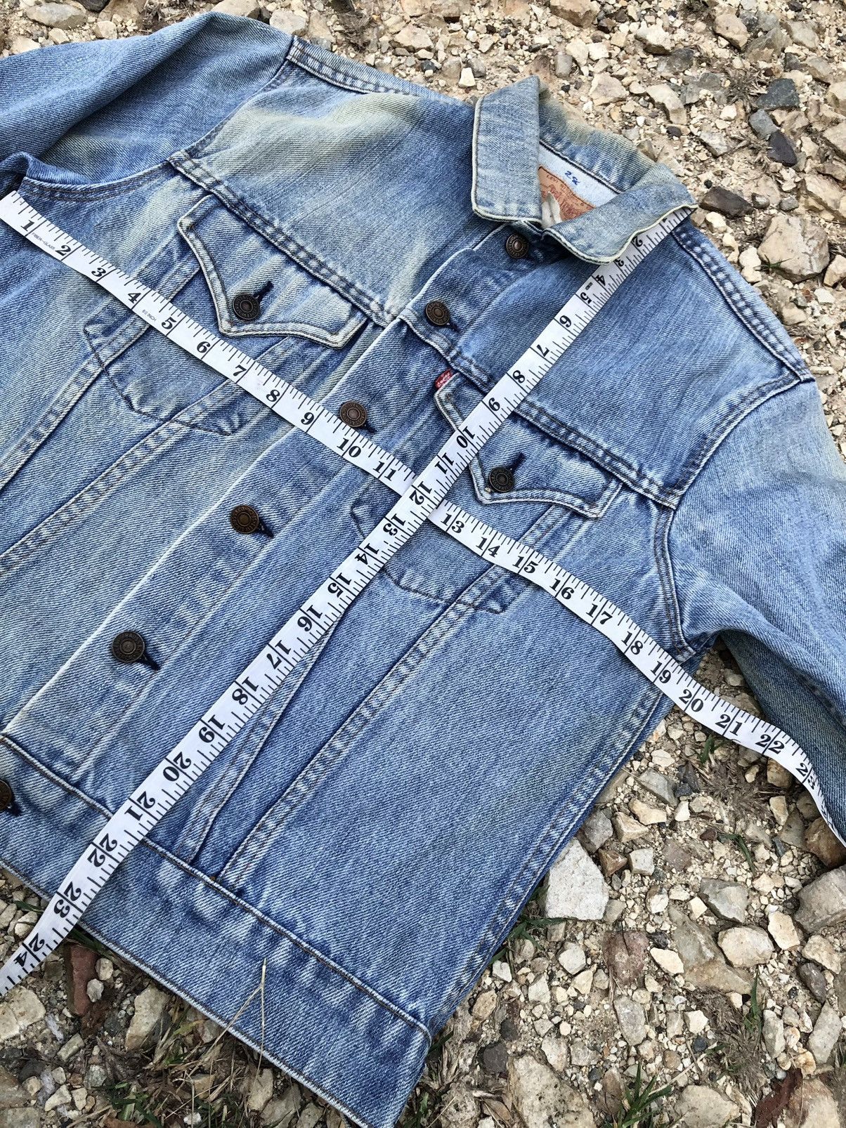 Levi's 80s LEVIS TYPE 3 FADED BLUE JACKET Size US S / EU 44-46 / 1 - 10 Thumbnail