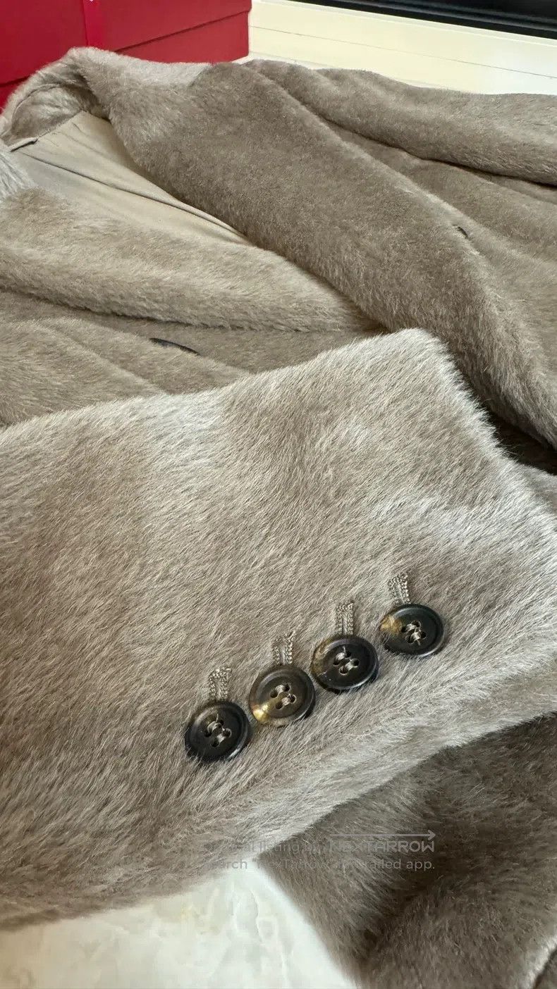 Brunello Cucinelli Brunello Cucinelli 65% Alpaca Wool + 35% Wool Coat Size XXS / US 00 / IT 34 - 3 Thumbnail