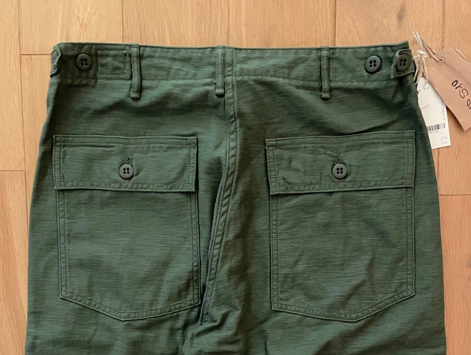 Orslow orSlow US Army Fatigue Pants Size 3 Regular Fit Size US 34 / EU 50 - 4 Thumbnail