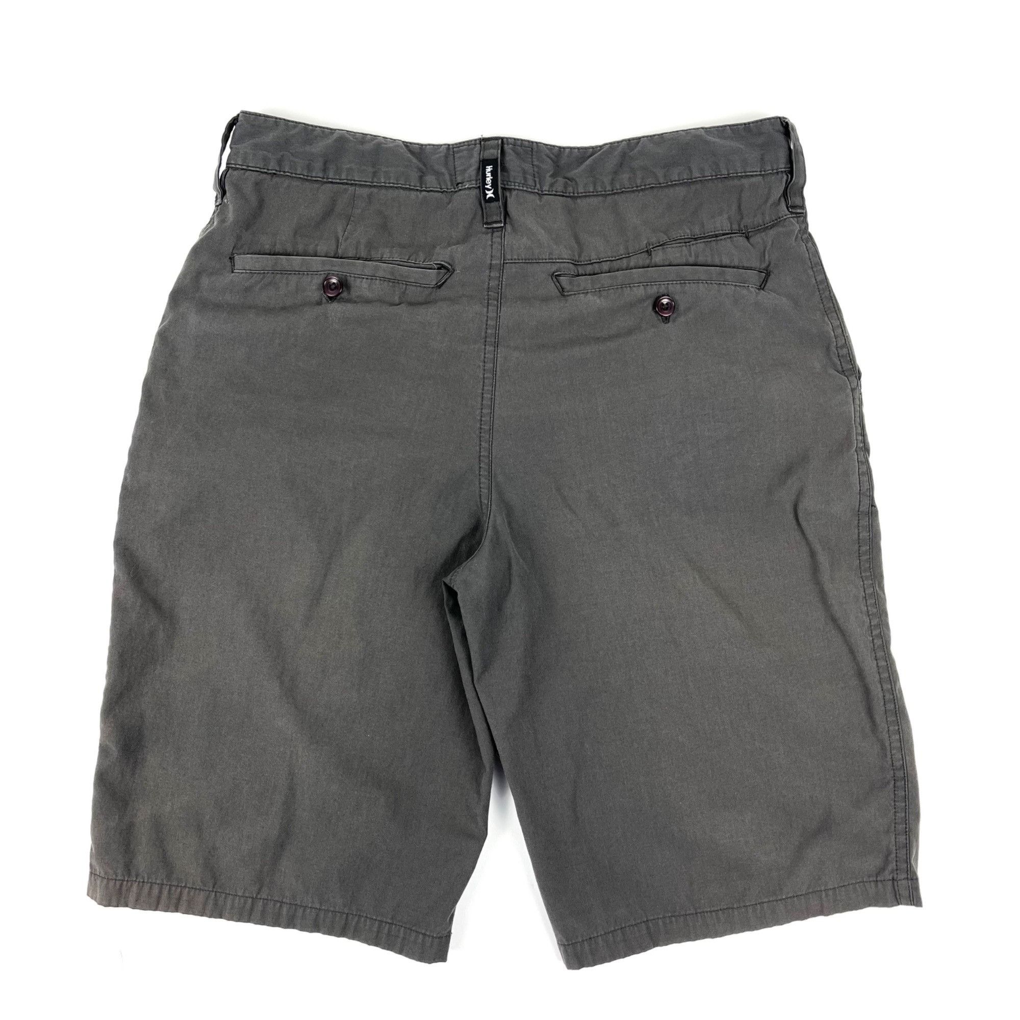 Hurley Hurley Mens' 21" Chino Walking Shorts Sz. 29 Gray Size US 29 - 5 Thumbnail