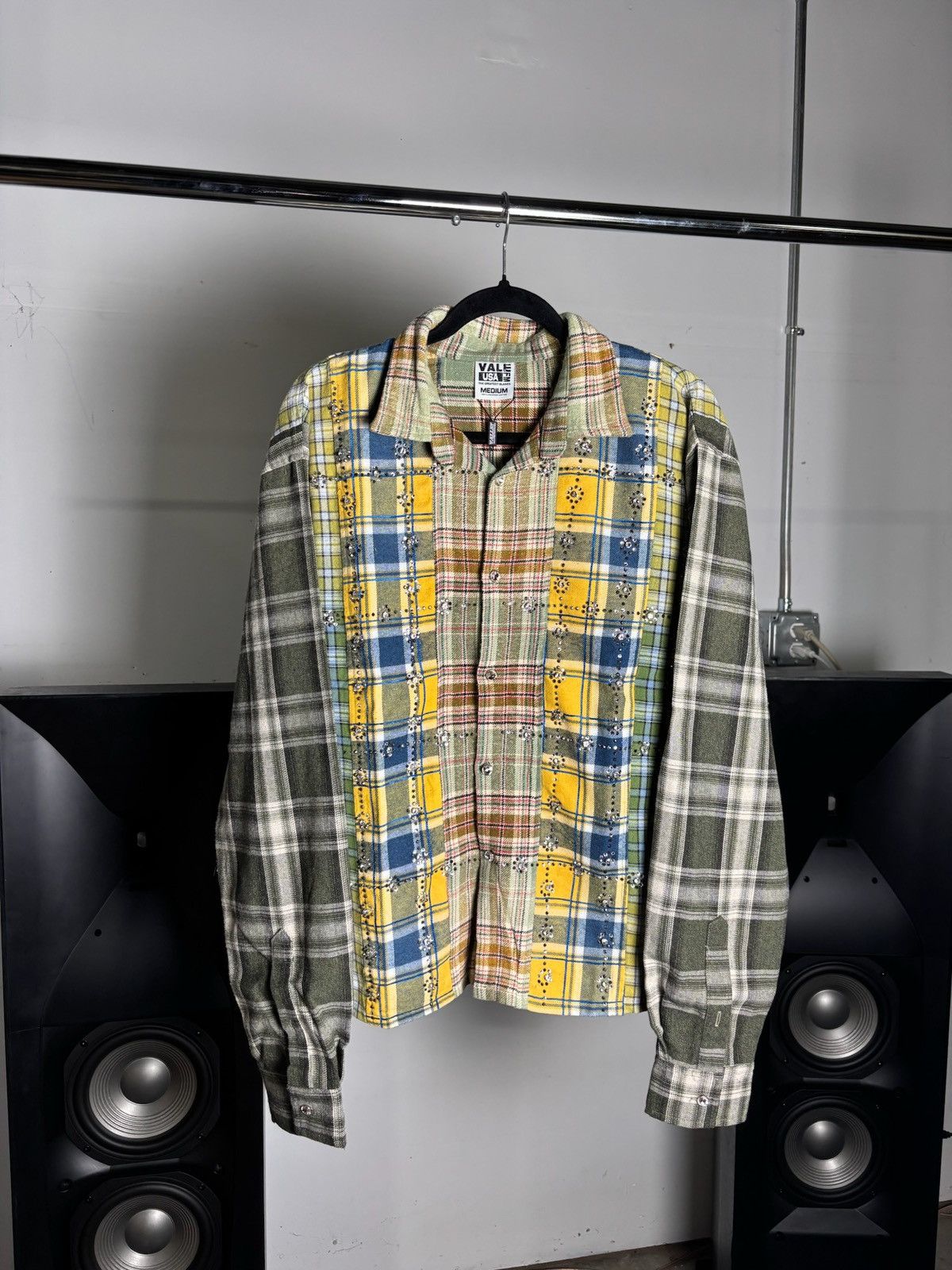 Vale Vale Forever Earth Day Flannel 'Green/Patchwork' Size US M / EU 48-50 / 2 - 1 Thumbnail