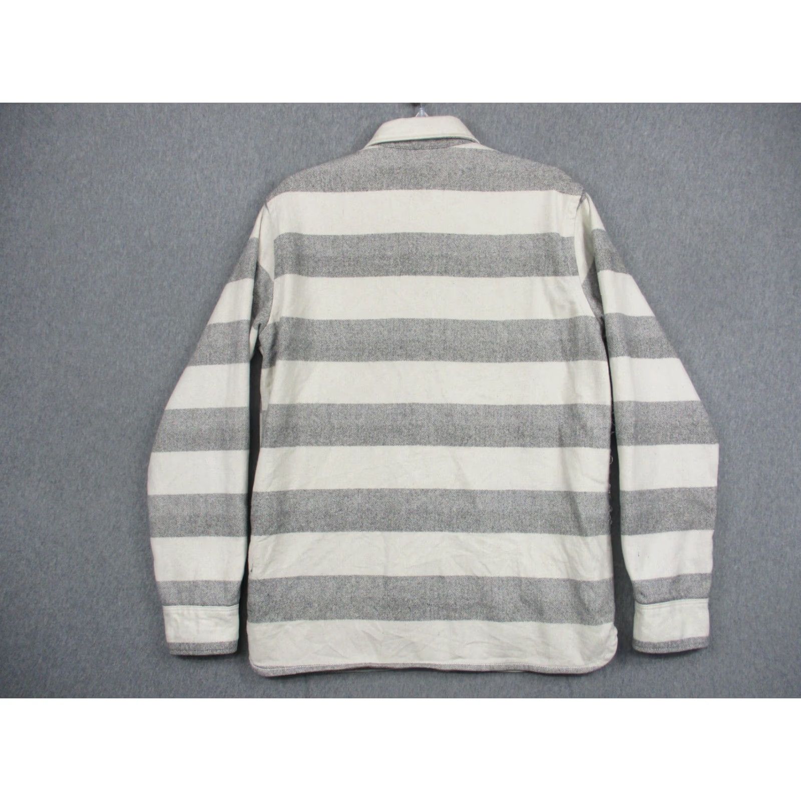 Burton Burton Jacket Mens Shacket Medium Striped Flannel Wool Blend Lined Button Size US M / EU 48-50 / 2 - 7 Thumbnail