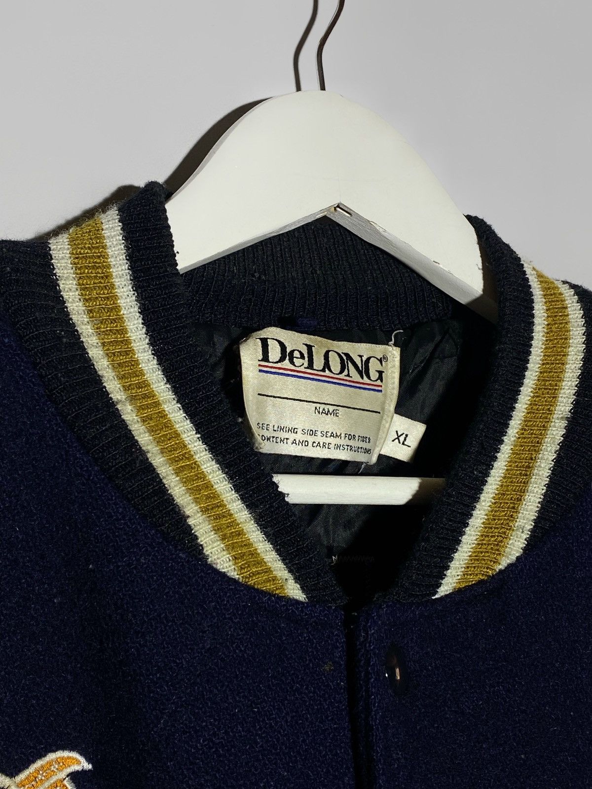 Vintage Vintage 90s De Long Varsity Jacket Seminoles Prospect Park Size US XL / EU 56 / 4 - 12 Thumbnail