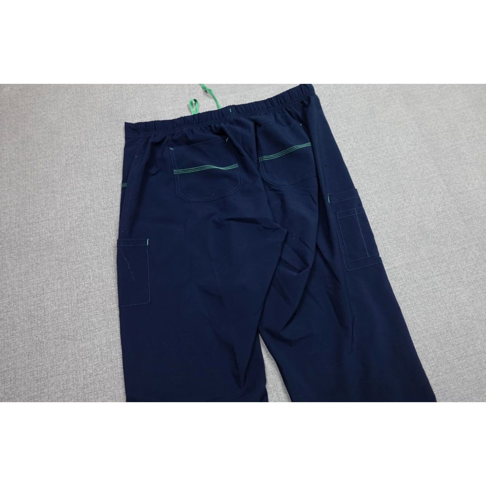 Carhartt Carhartt Cargo Pants Mens 42x30 Blue Workwear Elastic Waist Pockets Trousers Regular XL Size US 36 / EU 52 - 2 Thumbnail