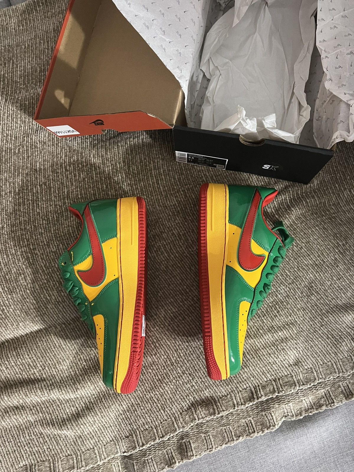 Lil Yachty × Nike Air Force 1 Low Lil Yachty Concrete Boys Lucky Green Size US 9.5 / EU 42-43 - 6 Thumbnail