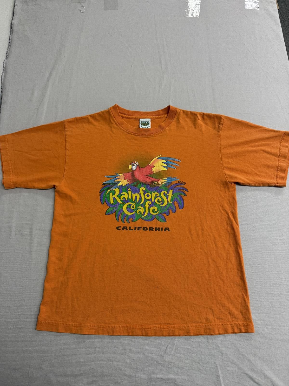 Other Vintage Rainforest Cafe California T-shirt Kids Tee 12/XL Size US XXS / EU 40 - 1 Thumbnail