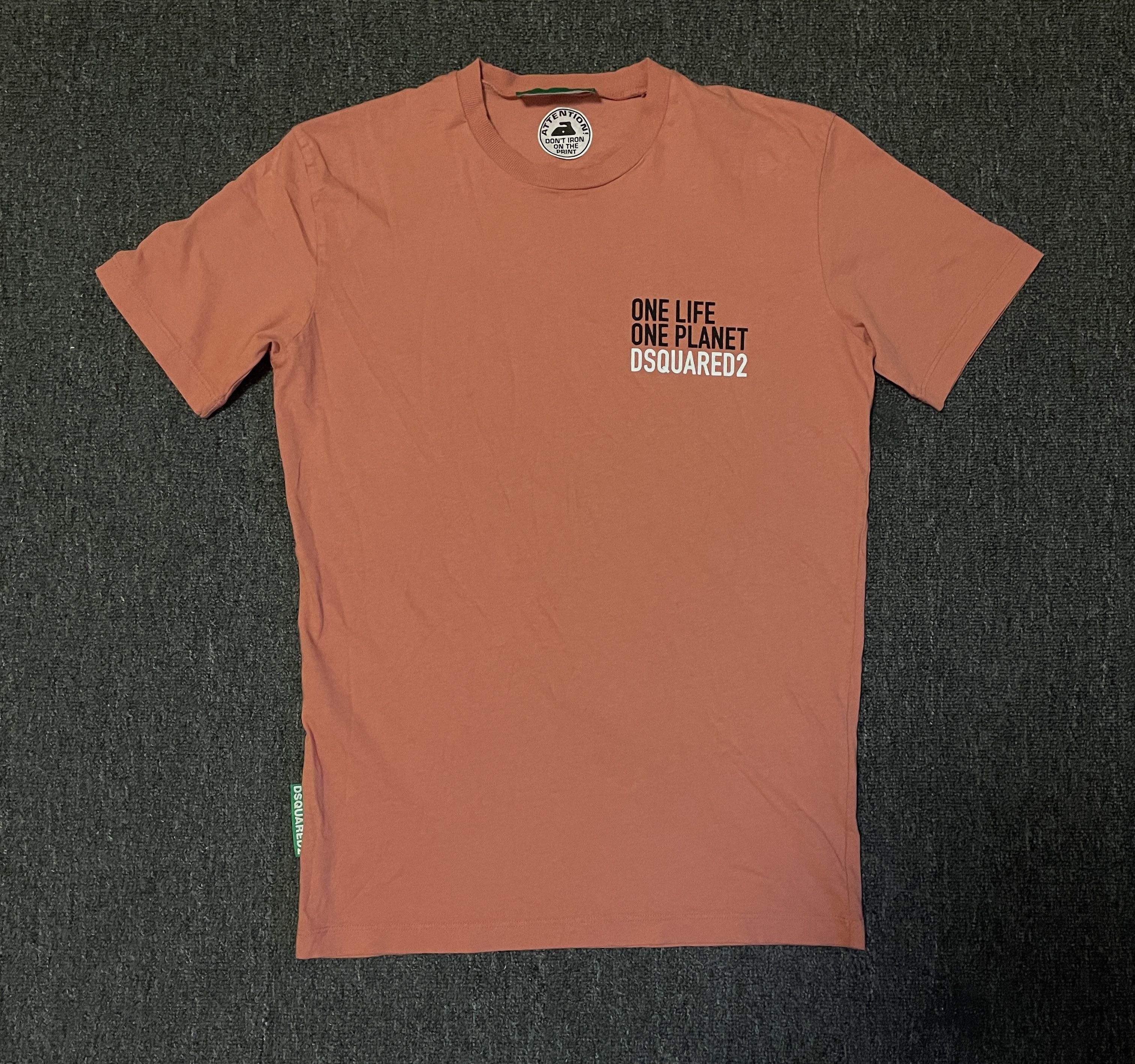 Dsquared2 Dsquared2 Orange T-Shirt Size S Size US S / EU 44-46 / 1 - 2 Thumbnail