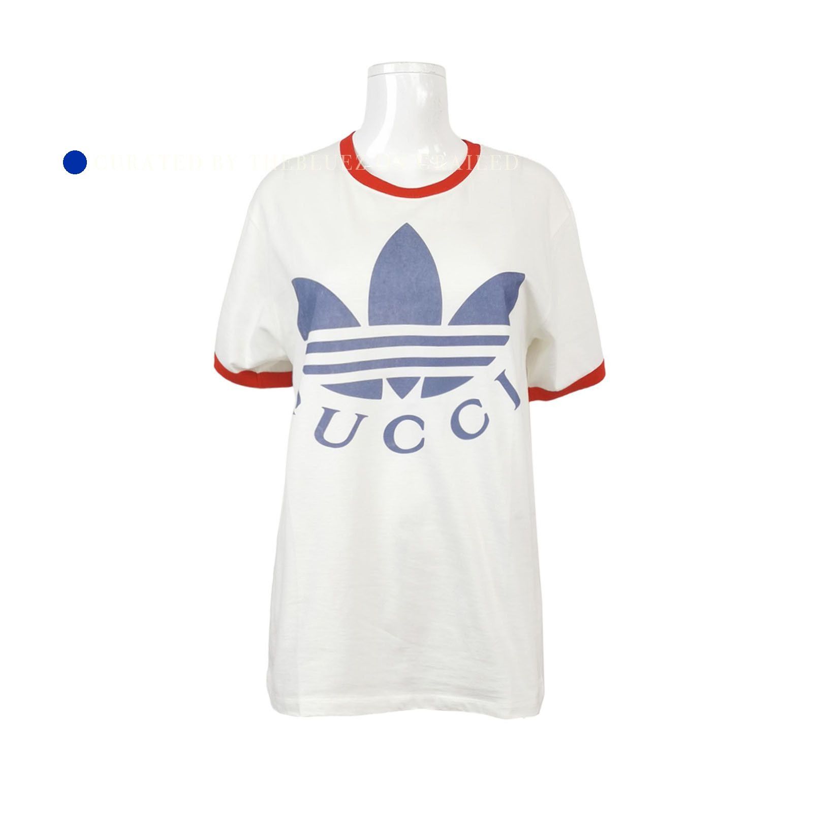 Gucci Vintage Style Logo Ringer Tee Size US XS / EU 42 / 0 - 1 Thumbnail