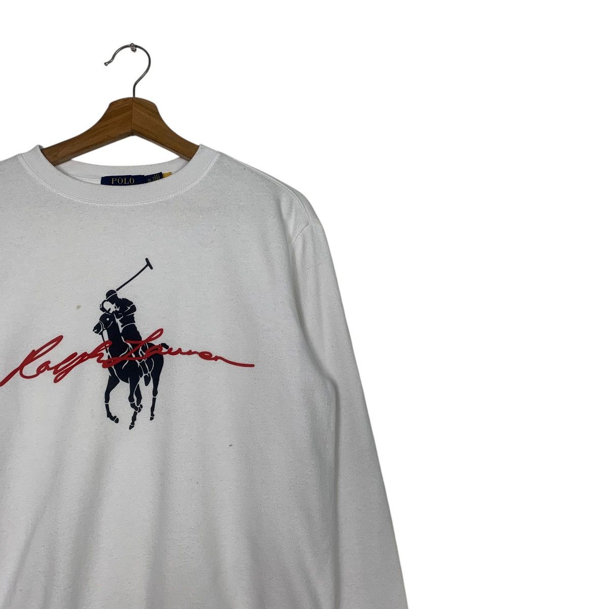 Polo Ralph Lauren Polo Ralph Lauren Big Logo Crewneck Sweatshirt Size US XS / EU 42 / 0 - 5 Thumbnail