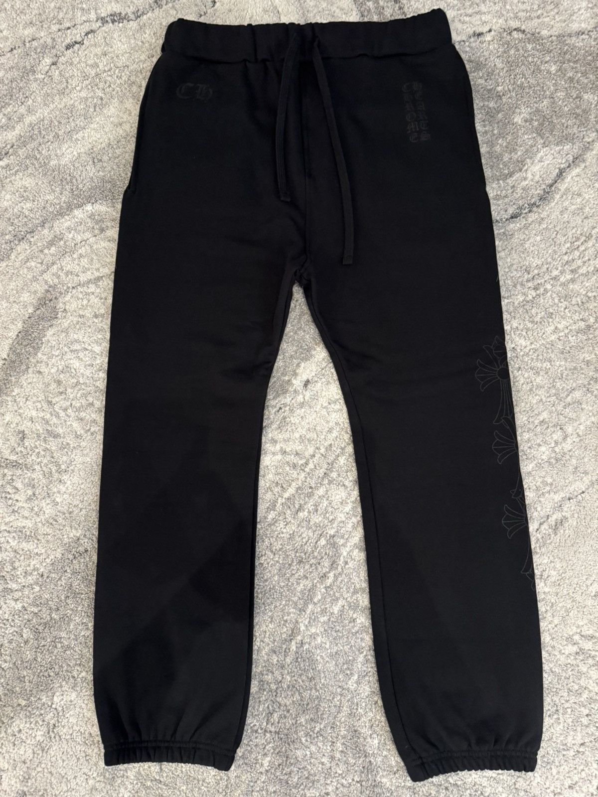 Chrome Hearts MIAMI EXCLUSIVE CEMETERY BLACK CROSS ART BASEL CH Size US 34 / EU 50 - 1 Thumbnail