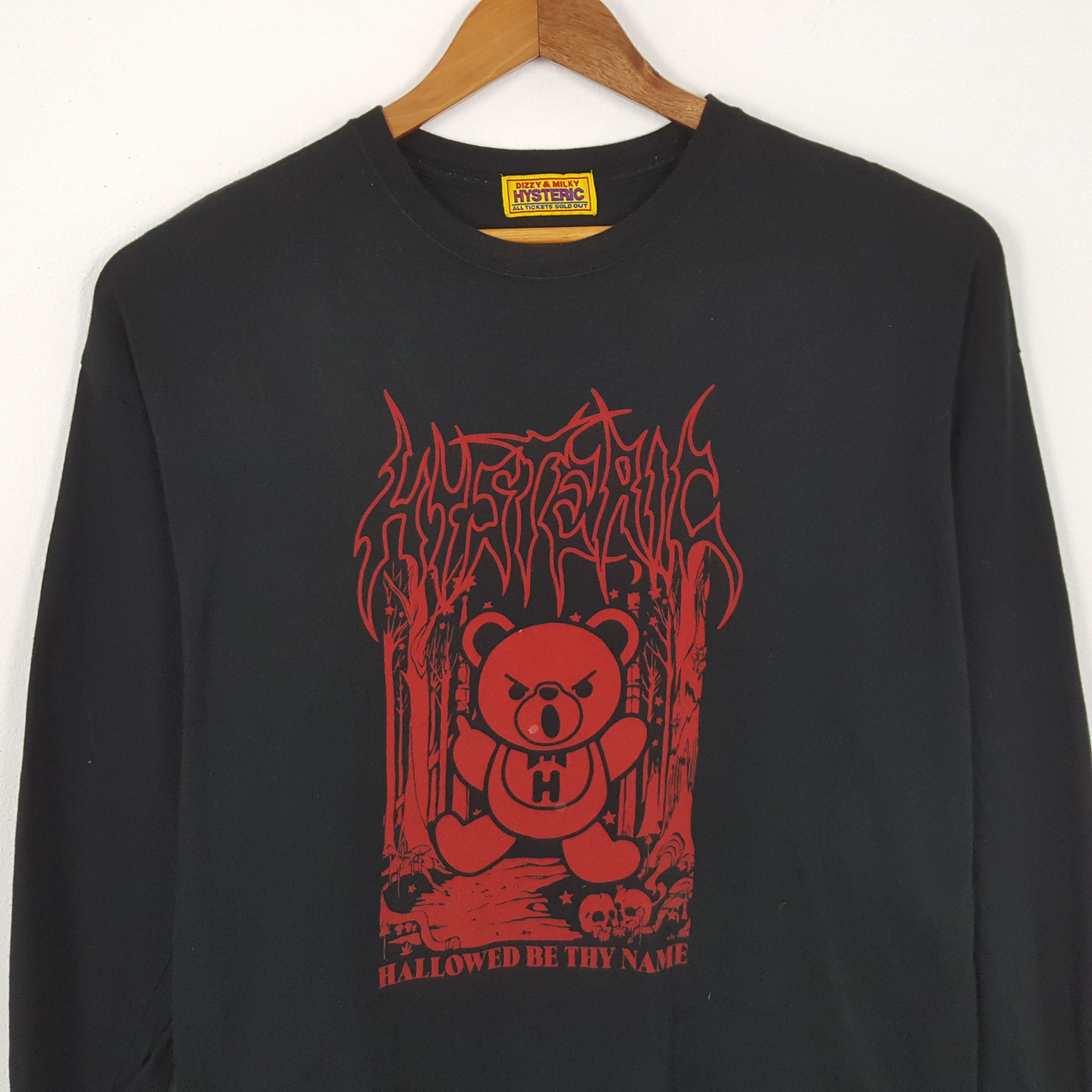 Hysteric Glamour × Japanese Brand × Vintage Vintage HYSTERIC GLAMOUR Japanese Brand Oversize T-Shirts Size US XXL / EU 58 / 5 - 2 Thumbnail