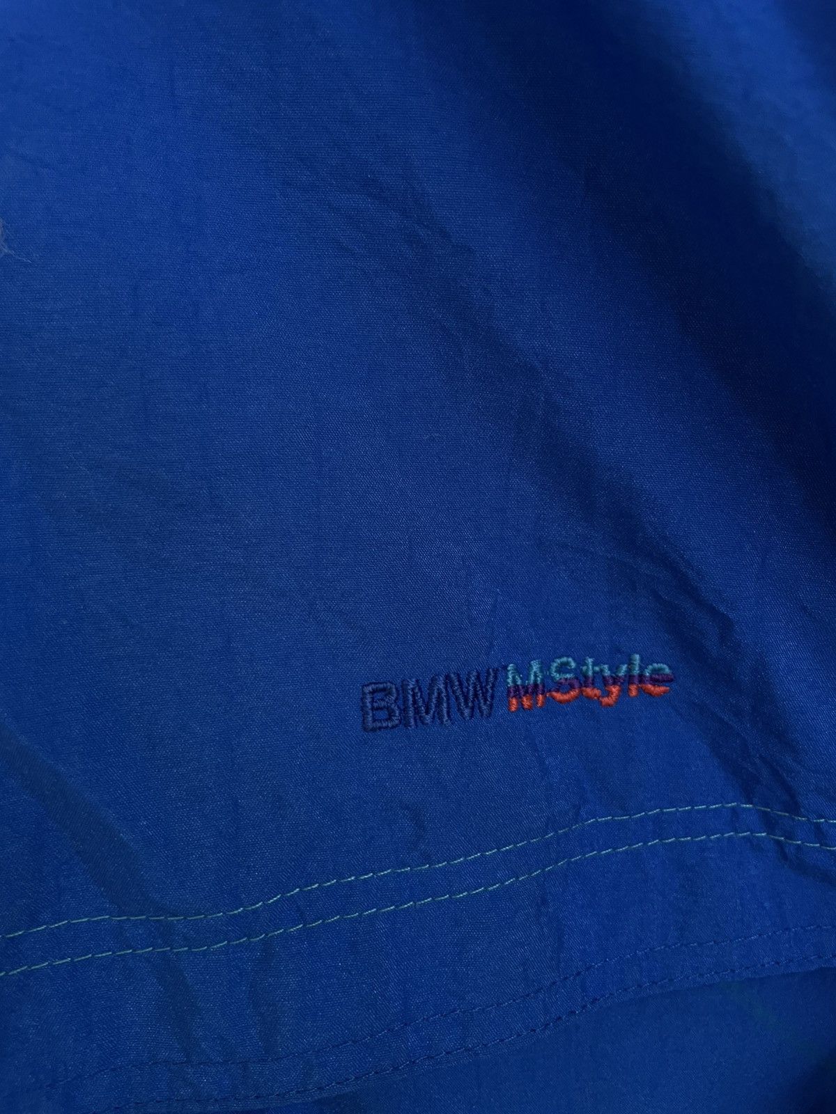 BMW Vintage 80s BMW MStyle bomber jacket zip up Size US M / EU 48-50 / 2 - 8 Thumbnail