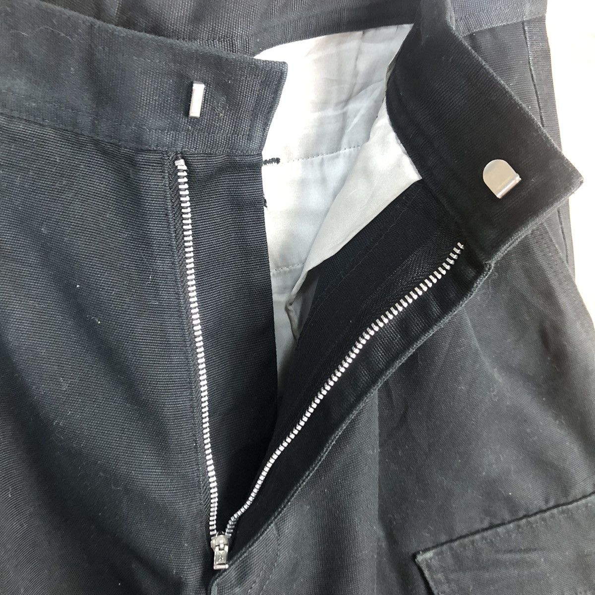 Japanese Brand DL Japanese Brand Black Cargo Multipocket Pants #C694 Size US 28 / EU 44 - 12 Thumbnail