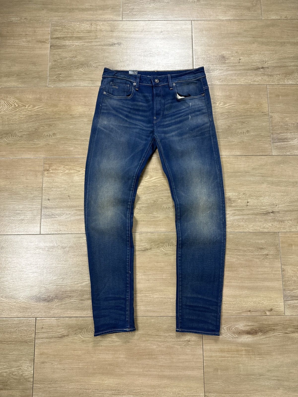 G Star Raw × Gstar × Streetwear G-Star Raw 3301 Slim W31 L32 Denim 