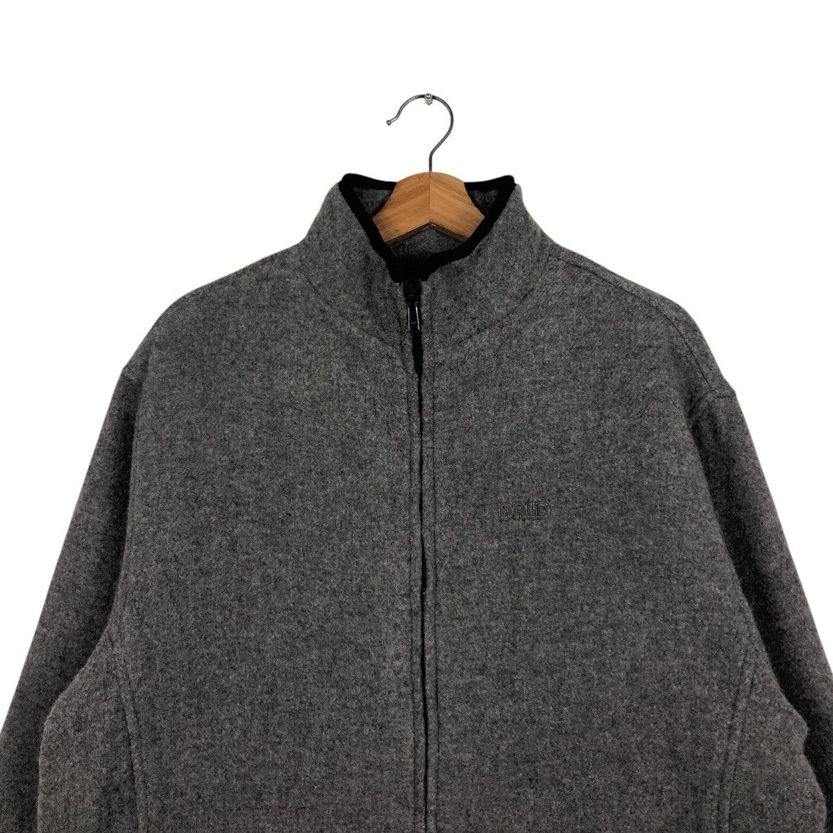 Japanese Brand 📌Rich Grey Wool Zipper Biker Jacket Depleted Issey Miyake Size US M / EU 48-50 / 2 - 4 Thumbnail