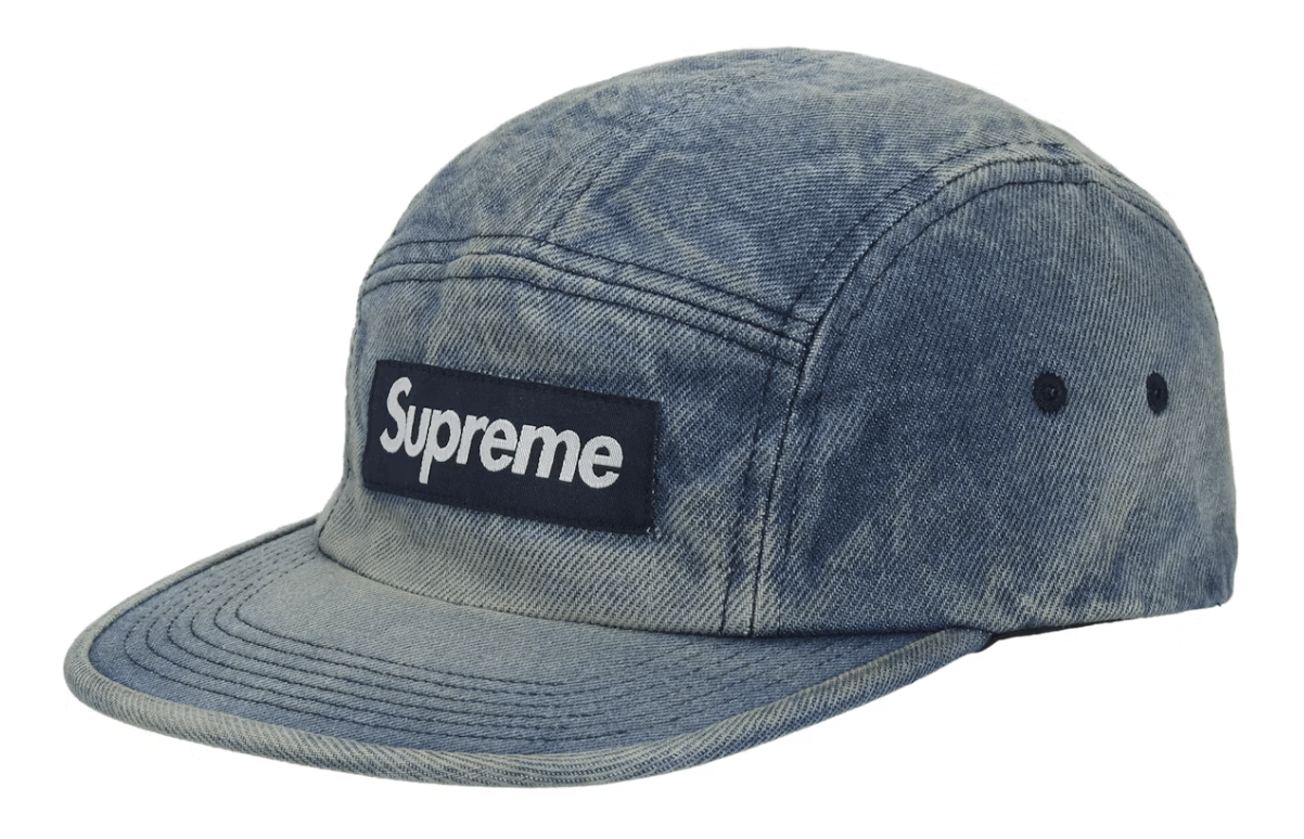 Supreme Supreme Washed Chino Twill Camp Cap Denim Sz Adjustable Size ONE SIZE - 1 Thumbnail