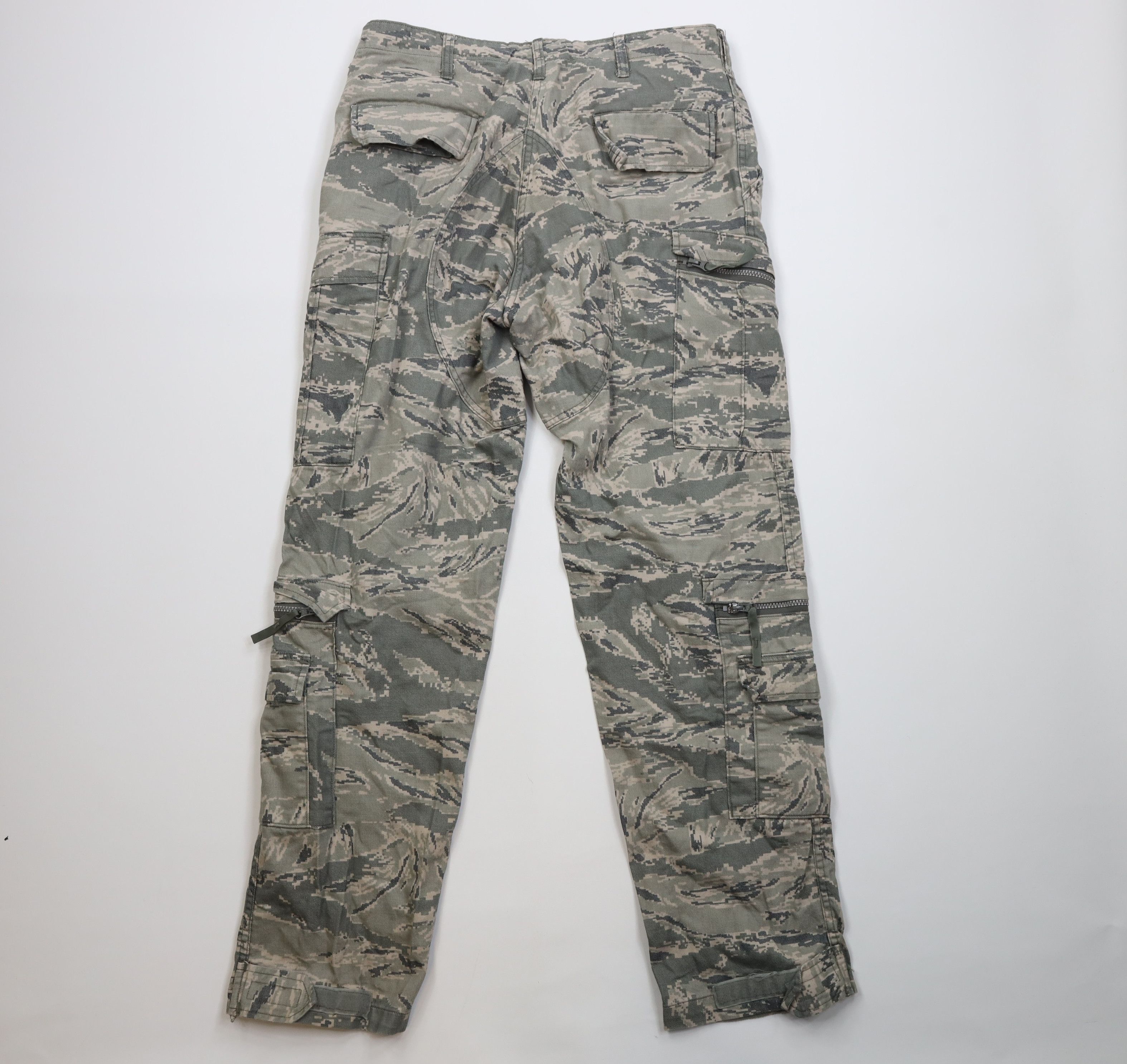 Vintage Vintage Y2K USGI Long Airmans Battle Camouflage Cargo Pants Size US 34 / EU 50 - 12 Thumbnail