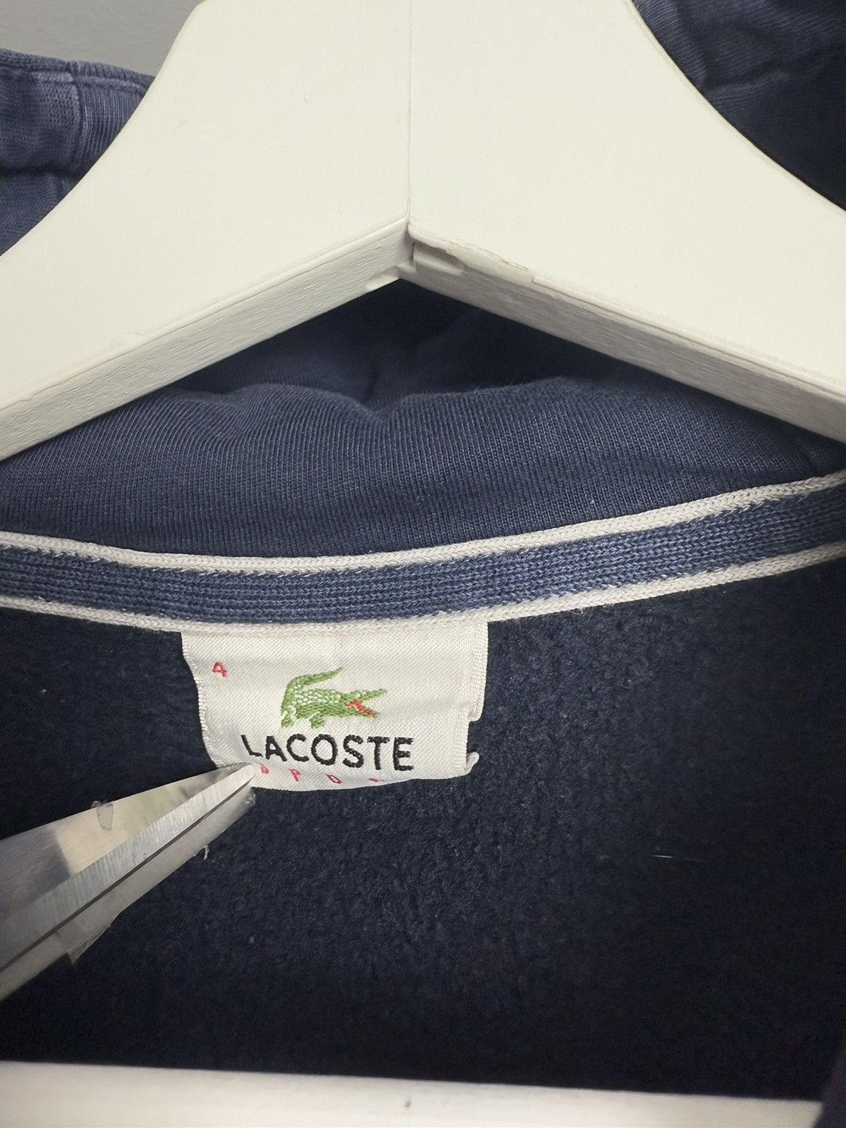 Lacoste × Vintage Vintage y2k Lacoste Sport zip hoodie M drill old money tenis Size US M / EU 48-50 / 2 - 4 Thumbnail