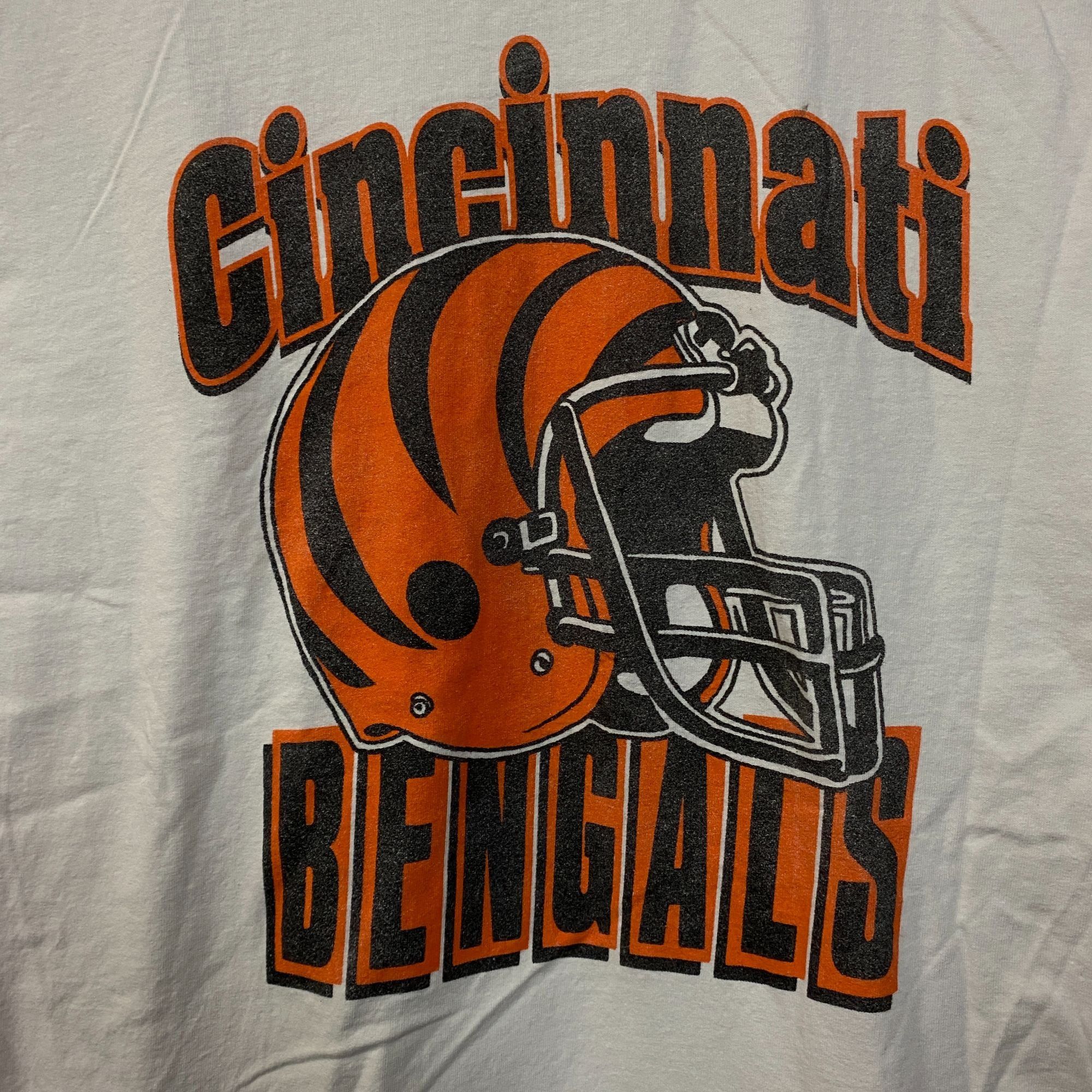 Junk Food Junk Food Clothing NFL Cincinnati Bengals Helmet Logo T-Shir Size US M / EU 48-50 / 2 - 2 Thumbnail