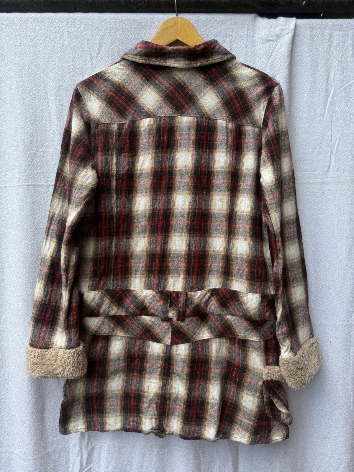 Hysteric Glamour Japanese fur style plaid button shirt Size US M / EU 48-50 / 2 - 2 Thumbnail