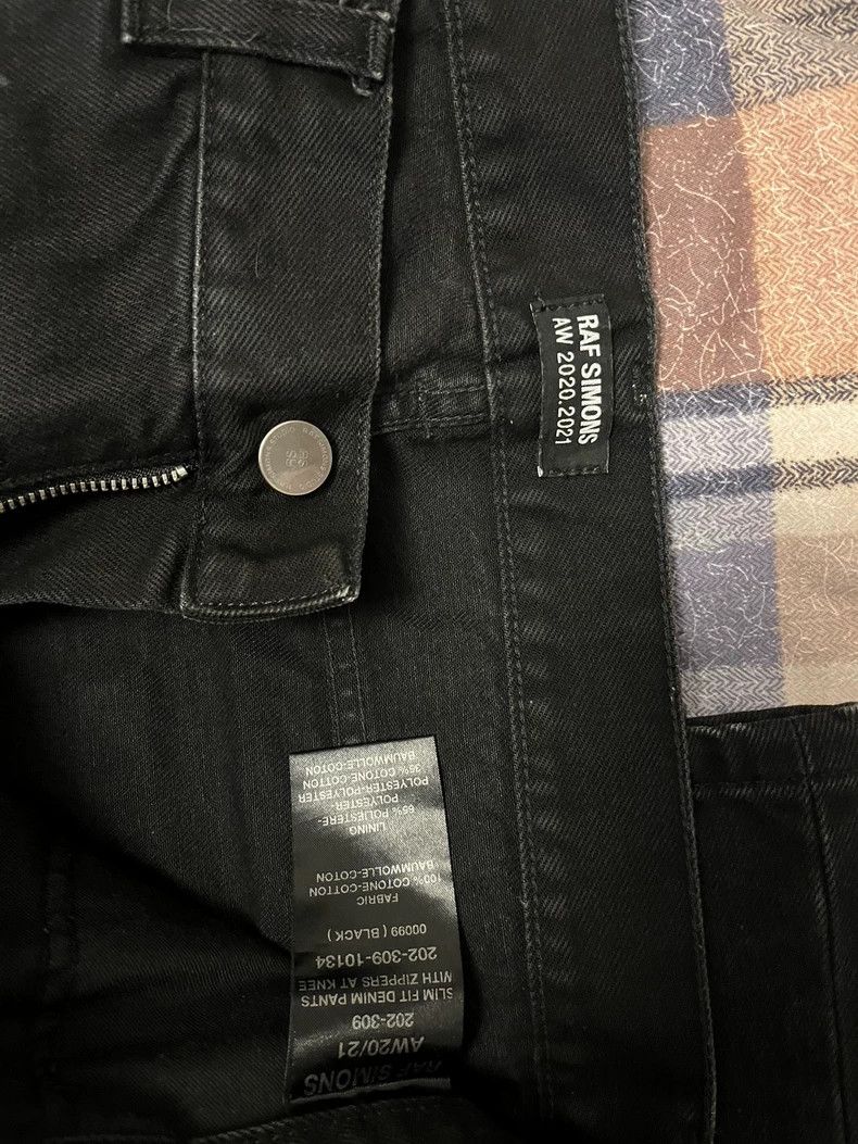 Raf Simons Raf simons 20aw zippered jeans Size US 30 / EU 46 - 6 Thumbnail