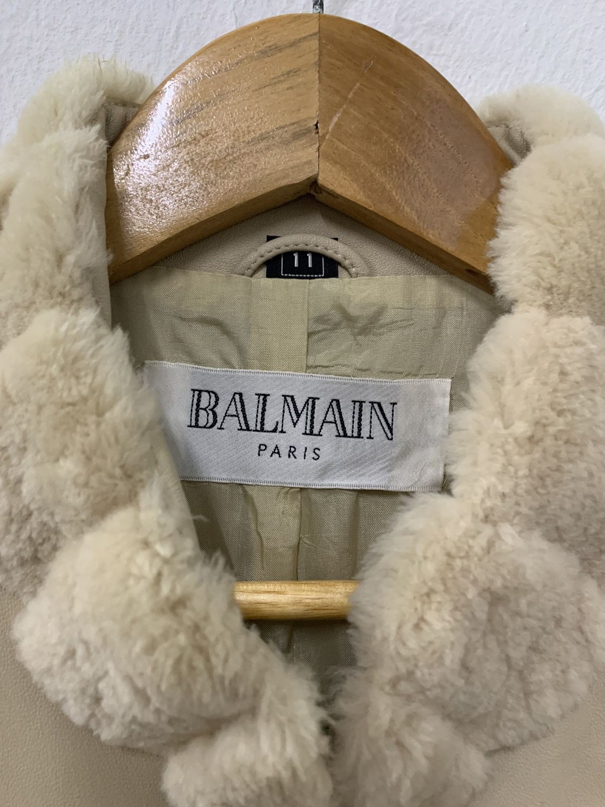 Balmain Balmain Lamb Skin Leather Coat Size S / US 4 / IT 40 - 4 Thumbnail